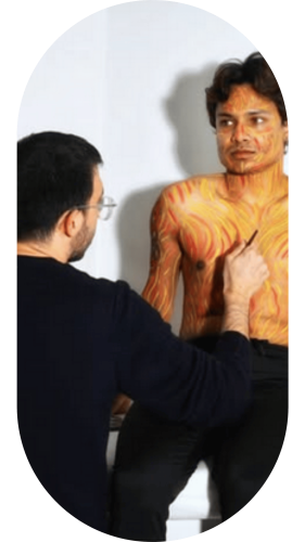 Artiste plasticien se développant en France